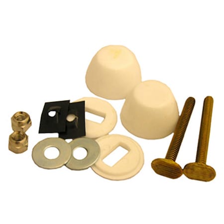 Larsen Supply Co Toilet Closet Bolt Set - 0.25 x 2.25 in. 659666